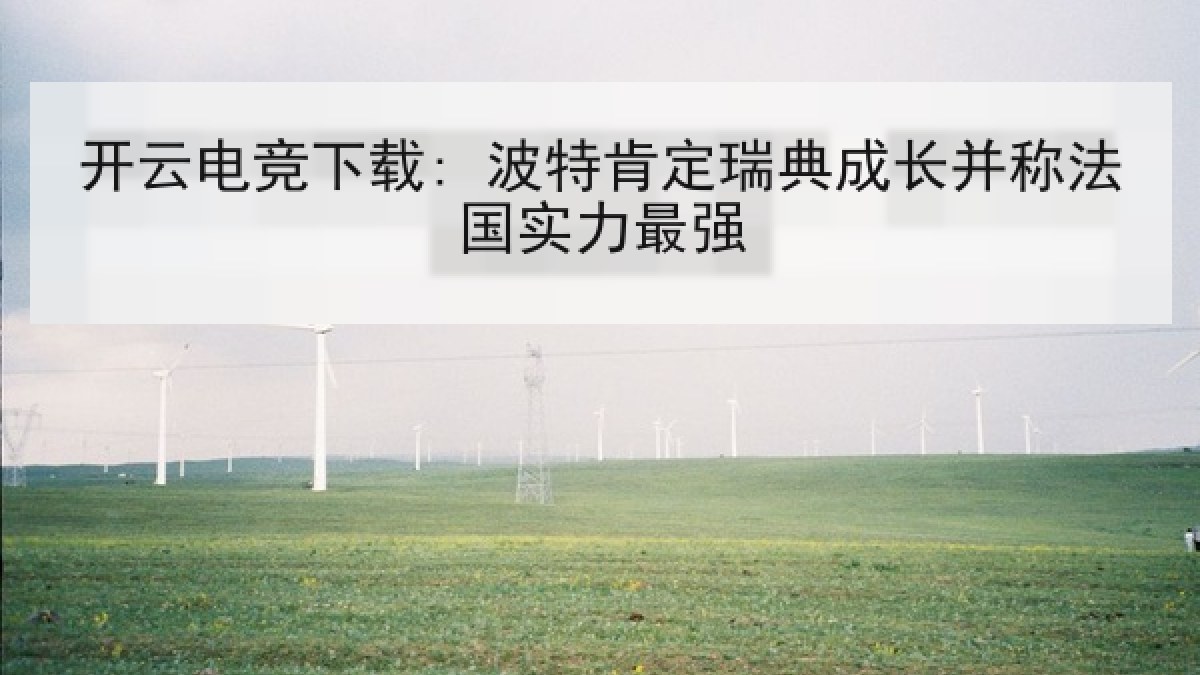 开云电竞下载: 波特肯定瑞典成长并称法国实力最强